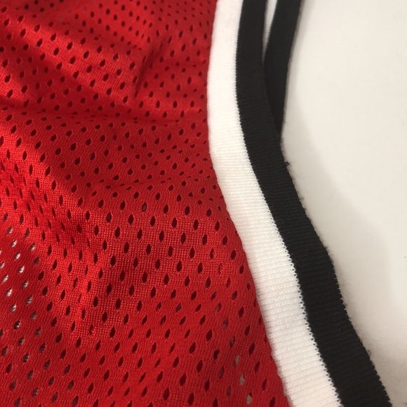 Chicago 86 Red Mesh Sleeveless Jersey Size Small - Picture 4 of 5